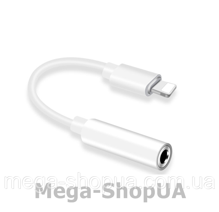 Перехідник для навушників Lightning – 3.5 мм Audio Converter. Адаптер аудіо Лайтинг to 3.5mm mini jack XA23S