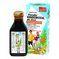 Floradix Kindervital детские витамины и концентрат фруктовых, овощных и травяных соков 250 мл