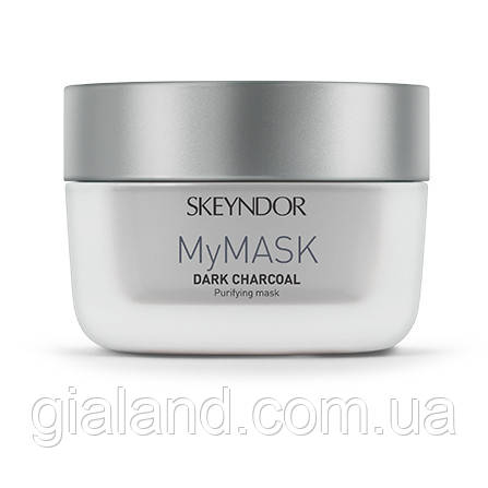 Очисна маска Чорне вугілля Skeyndor Purifying mask Dark Charcoal, фото 1