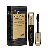 Тушь для объема и подкручивания ресниц Farmstay 2X Volume & Curling Mascara 12 г