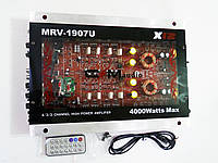 Автомобільний підсилювач звуку CMAudio MRV-1907U + USB 4000Вт 4х канальний