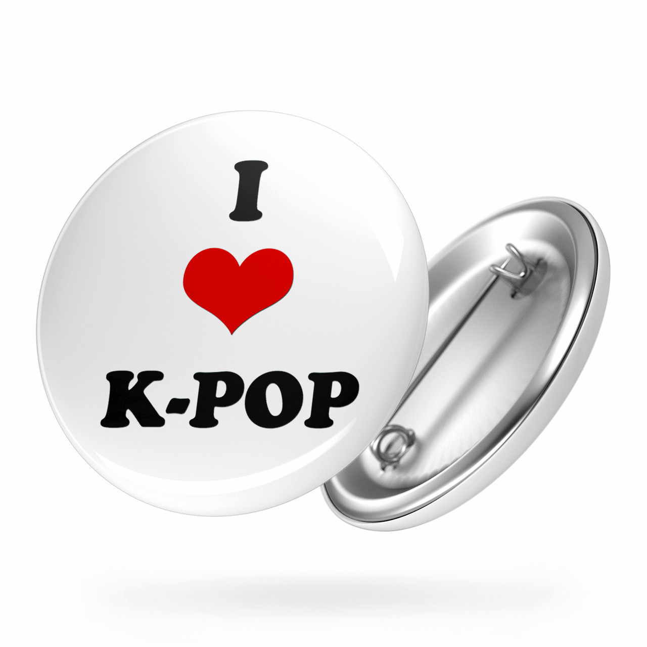 Значок Я люблю к-поп | I love k-pop 02