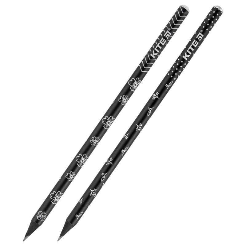 Олівець графітний з кристалом, 36шт, туба Botanique