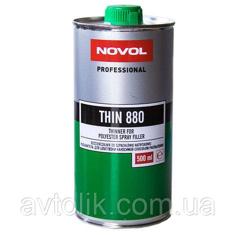 Розчинник до рідкої шпаклівки Novol Thin 880 0,5 л