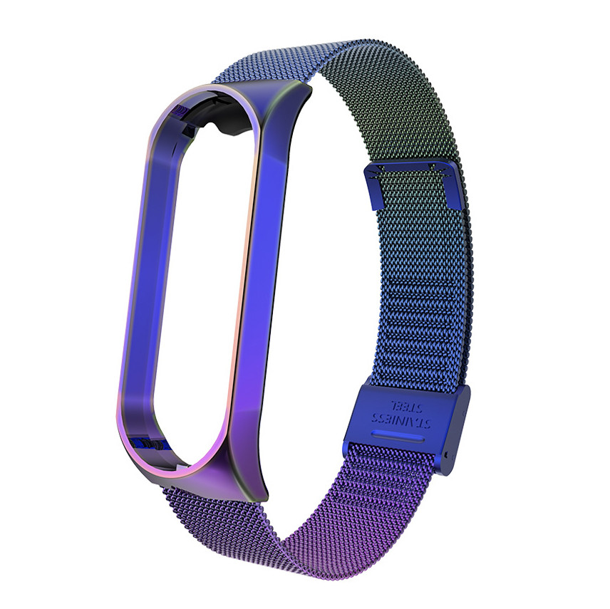 Ремінець для Xiaomi Mi Band 5 / 6 Metal Chameleon