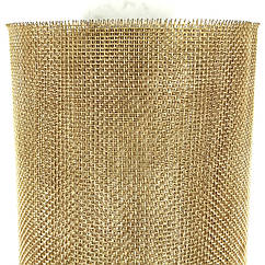 Сітка латунна ткана осередка 0,28-0,14 мм БроФ6,5-0,4/Л-80 ГОСТ 6613-86