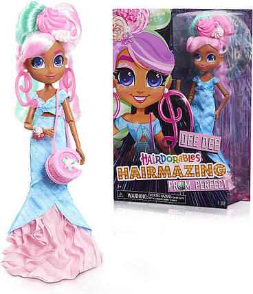 Велика лялька Хэрдораблс Ді Ді Модний показ Старша сестра Hairdorables Hairmazing Dee Dee, фото 2