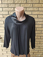 Блуза жіноча великих розмірів, котонова стрейчева NATALI, Туреччина, фото 4