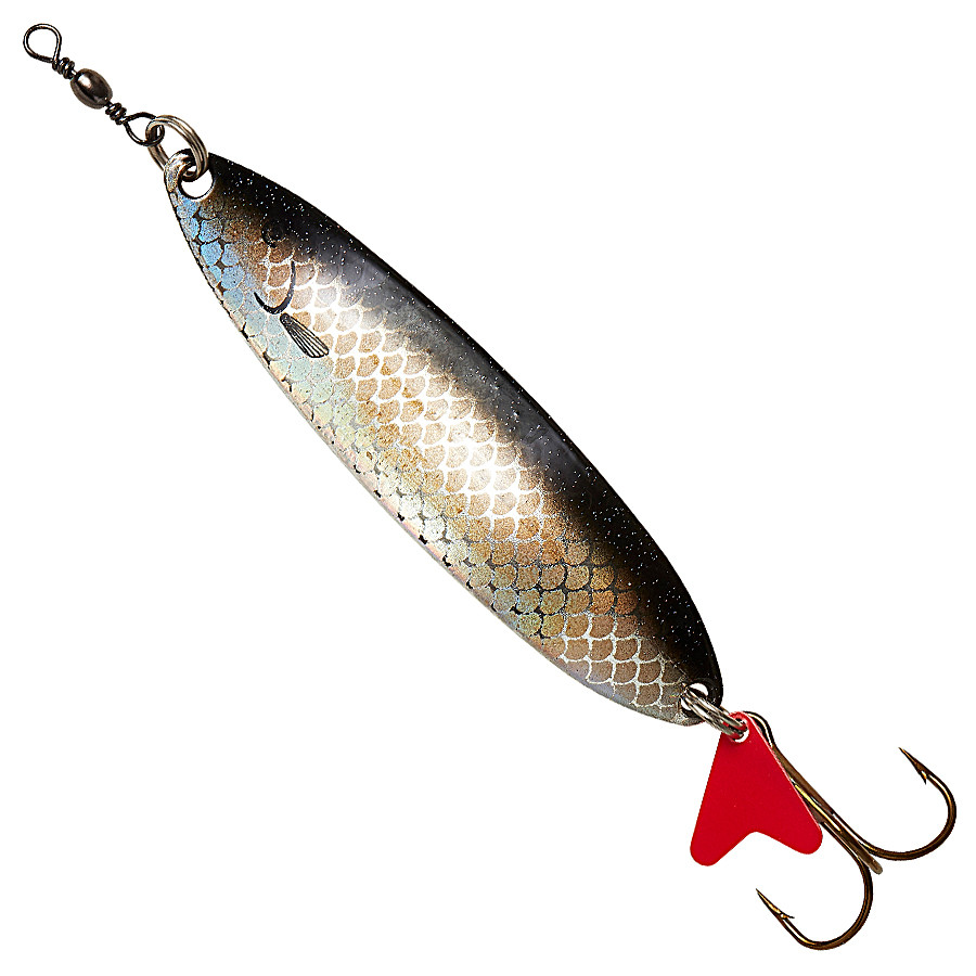 Блешня-коливалка DAM Effzett Slim Standart 8 г 5 см (holographiс black), фото 1