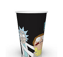 Стакан паперовий "Rick & Morty" білий 400мл (50 шт)