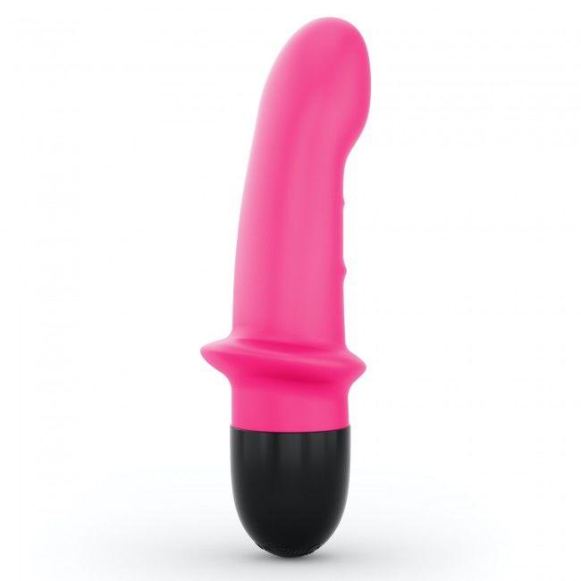 Силіконовий перезаряджається вібратор Dorcel Mini Lover 2.0 (точка G/анальний) Рожевий