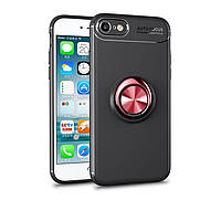Чохол Fiji Hold для Apple Iphone 6 / 6S бампер накладка з підставкою Black-Red