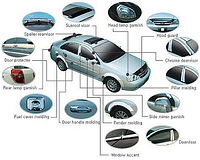 Накладки дверных ручек Kia Cerato 2004-2009 8шт на ручки дверей авто