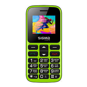Мобільний телефон Sigma mobile Comfort 50 HIT2020 Green