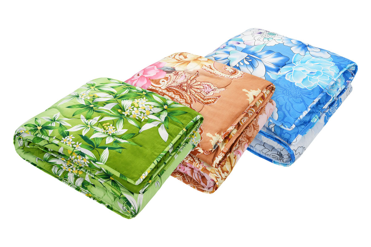 Одеяло Уют ватин полушерстяной 150х210 см салатовое (212971) - фото 3 - id-p39342685