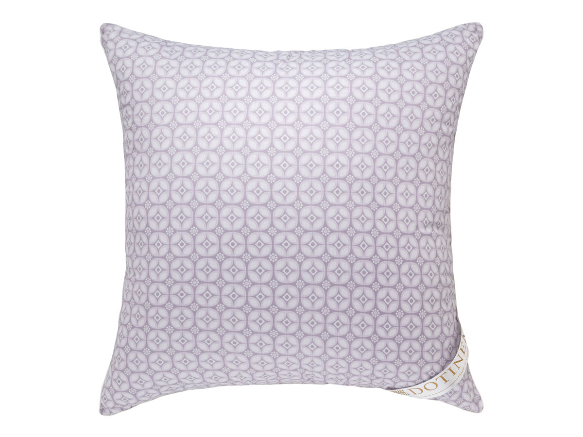 Подушка DOTINEM VALENCIA кульковий холлофайбер 70х70 см чохол сатин (214996-12)