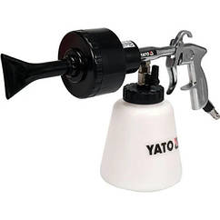 Пістолет пневматичний для утворення піни YATO з турбо-соплом 1 л 113 л/хв 0.62 МПа YT-23641