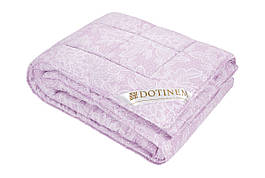 Ковдра літня DOTINEM VALENCIA холлофайбер 145х210 см полуторна чохол сатин (214873-9)