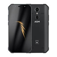 Смартфон AGM A9 4/64Gb black мощный мобильный телефон с хорошей защитой надежный телефон