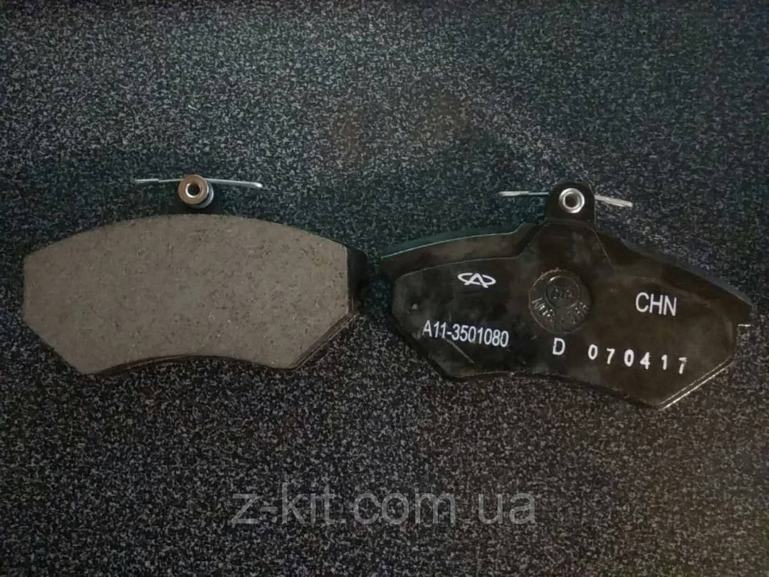 Колодки гальмівні передні CHERY AMULET/CHERY TIGGO ОРИГИНАЛ, A11-3501080
