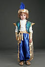 Карнавальний костюм Східний принц, аладин, Султан 110, синьо-зелений, фото 3
