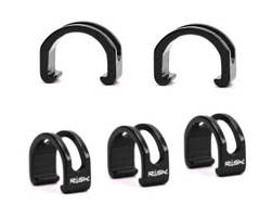 Кліпси Risk для кріплення сорочок і гідроліній до рами, чорні