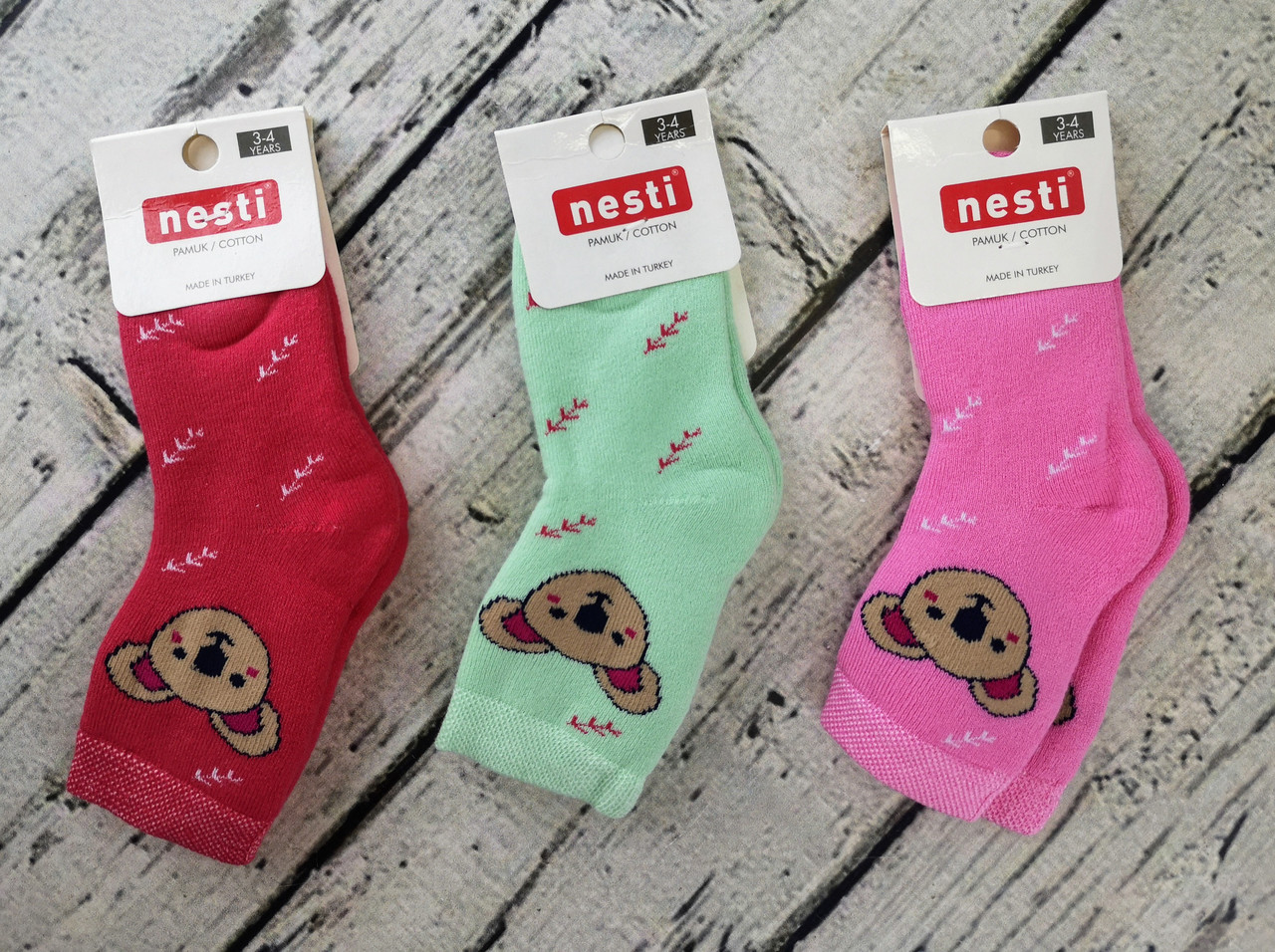 Шкарпетки махрові Коала 2120(1-2) Nesti Туреччина розмір дитячих шкарпеток 16/3-4 зоди, фото 1