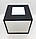 Чорно-біла подарункова коробка для годинників велика, футляр, шкатулка ( код: IBW525BO ), фото 2
