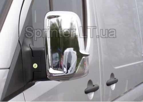 Накладка дзеркала MB Sprinter 2006- (неірж), фото 1