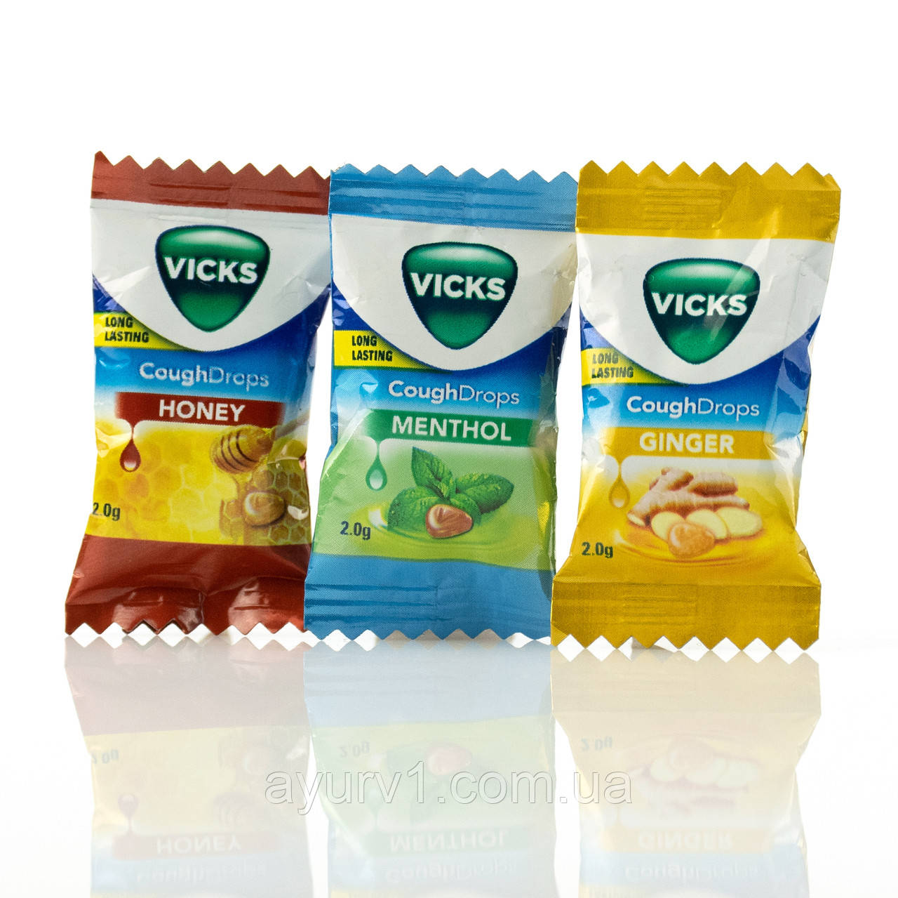 Льодяники Вікс/Vicks lollipops/1 шт.