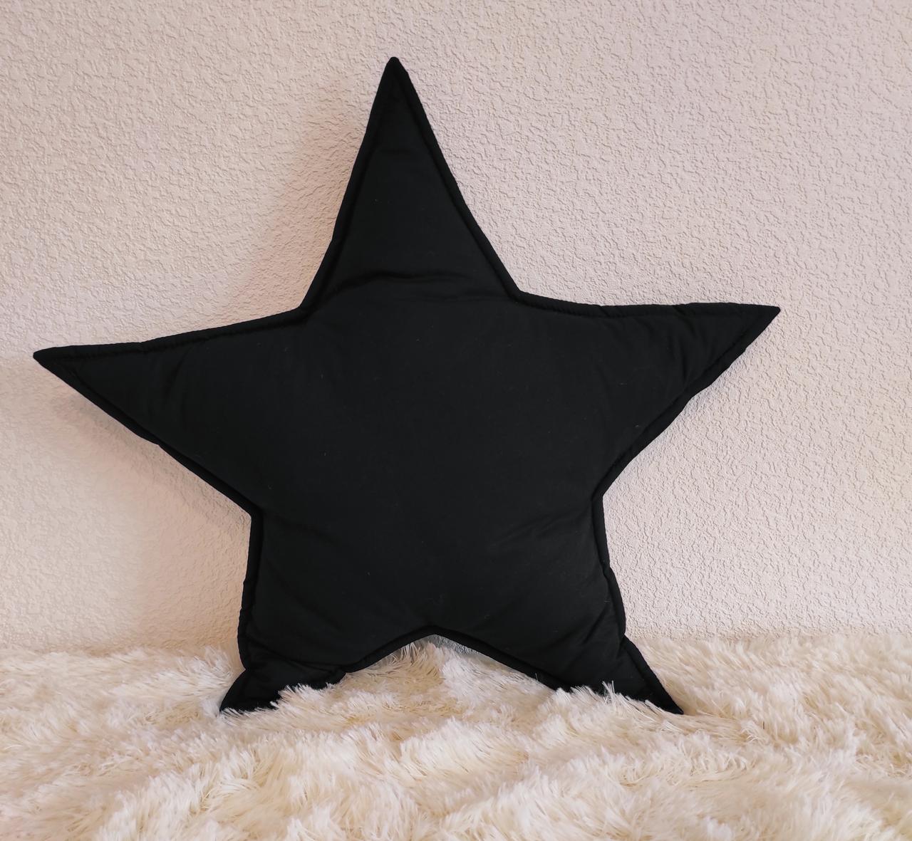 Подушка Чорна зірка
