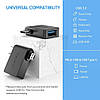 Адаптер Ugreen 2 в 1 Micro USB / Type-C to USB 3.0 OTG Black (30453), фото 7