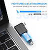 Адаптер Ugreen 2 в 1 Micro USB / Type-C to USB 3.0 OTG Black (30453), фото 3