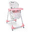 Стільчик для годування M 3233 LAMB LIGHT PINK, фото 6