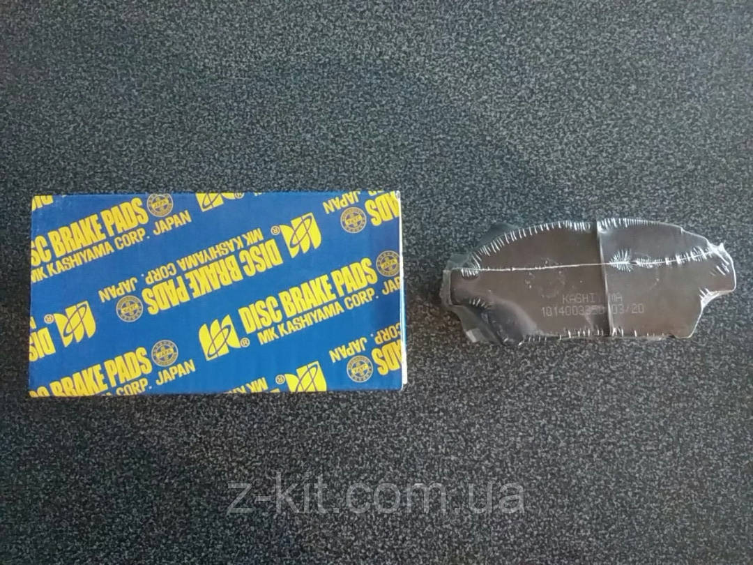 Колодки гальмівні передні GEELY MK/MK2/MK CROSS, KASHIYAMA, 1014003350