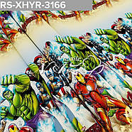 Постільна білизна Королева Ночі (Ранфорс) | Сімейний комплект | 50х70 | Месники, фото 2