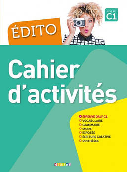 Edito C1 Cahier d'activités avec CD MP3