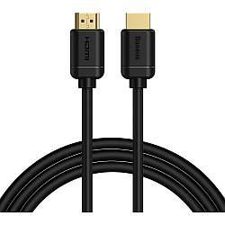 Кабель відео Baseus HDMI 2.0 4K 30Hz 5M Black (CAKGQ-D01)