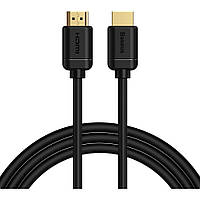 Кабель видео Baseus HDMI 2.0 4K 60Hz 2M Black (CAKGQ-B01)