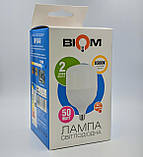 Світлодіодна лампа Led Biom HP-50-6 T100 50 W E27 6500 K, фото 2