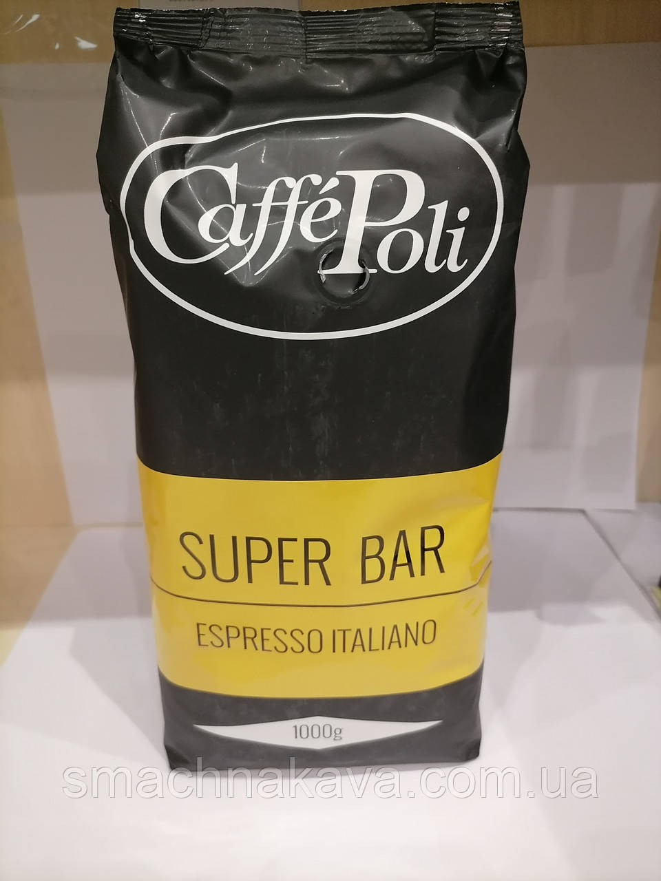 Кофе в зернах Caffe Poli Superbar 1 кг Италия 90% арабика - фото 3 - id-p69785065