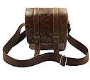 Чоловіча шкіряна сумка BR1540 коричнева, фото 2