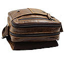 Чоловіча шкіряна сумка BR1540 коричнева, фото 6