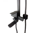 Душова колона зі змішувачем із нержавіючої сталі Kub 009 J Black, фото 6