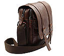 Чоловіча шкіряна сумка PRE1540-1D коричнева, фото 4