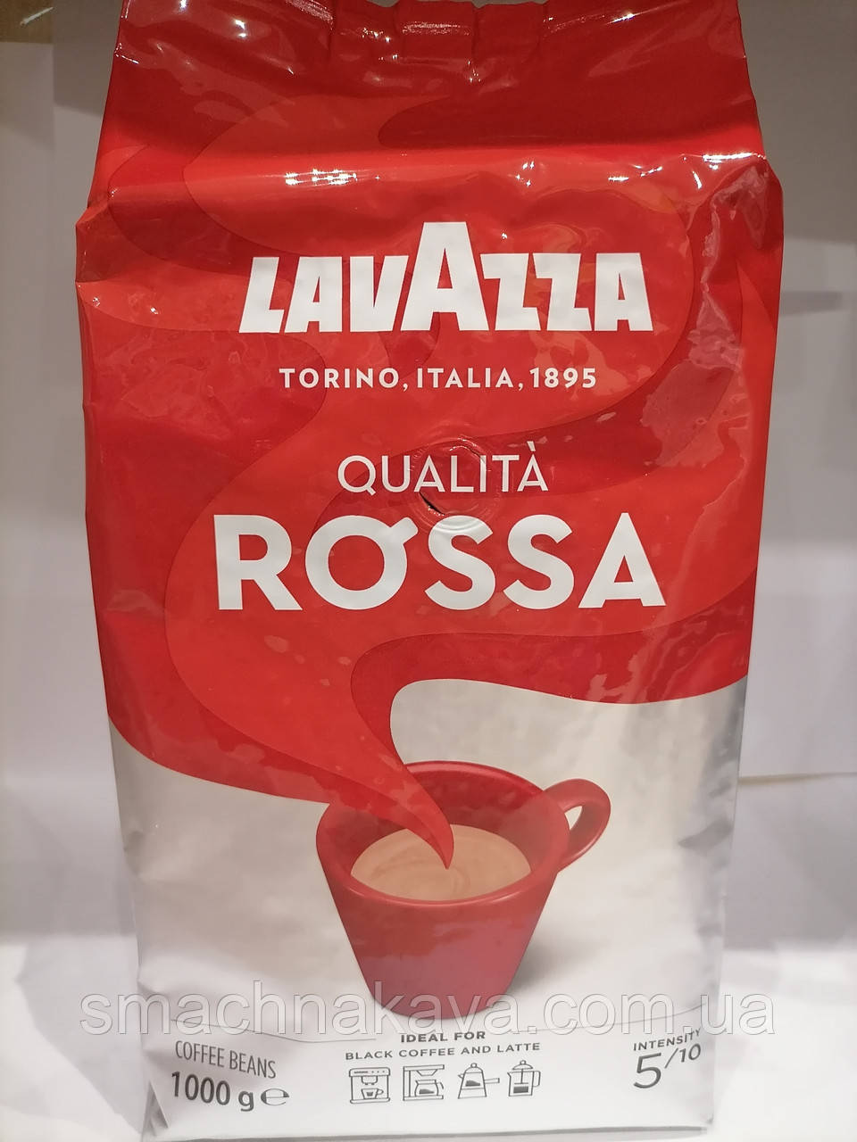 Кофе в зернах Lavazza Qualita Rossa Италия - фото 2 - id-p69786235