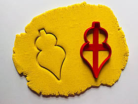 3D-формочки-вирубки для пряників "Ялинкова іграшка 50"