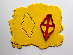 3D формочки-вирубки для пряників "Ялинкова іграшка 52"