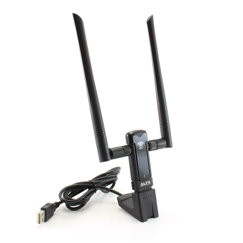 Оригінал! Потужний Usb Wi-Fi адаптер Alfa AWUS036AC чіп Realtek RTL8812AU