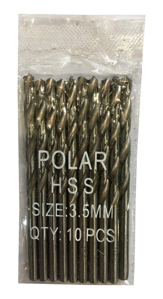 Свердло по металу 3.2 мм, 10 штук, фото 1